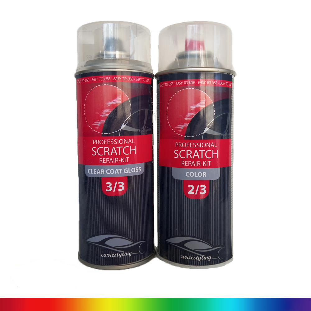Spuitbus blanke lak 1K Premium met MERCEDES Kleurcode9745